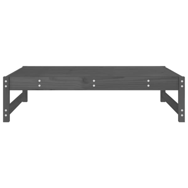 vidaXL Ulkorahi harmaa 120x80 cm täysi mänty