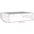 Miniatyrbilde 8 av 8: vidaXL Hagefotskammel 120x80 cm heltre furu