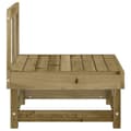 Miniatyrbillede 5 af 8: vidaXL midtermoduler til havesofa 2 stk. imprægneret fyrretræ