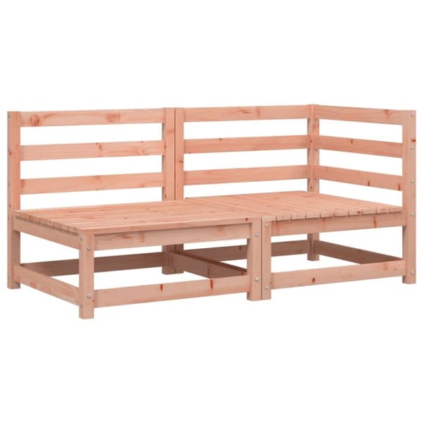 vidaXL Hagesofa 2-seters heltre douglasgran