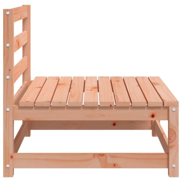 vidaXL Hagesofaer uten armlener 2 stk 70x70x67 cm heltre douglasgran