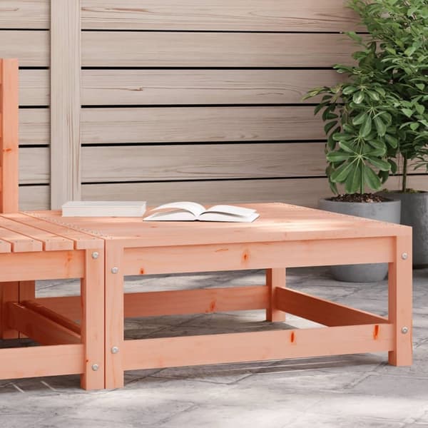vidaXL haveskammel 70x70x30 cm massivt douglasgran