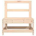Miniatyrbilde 4 av 8: vidaXL Utendørs midtsofaer 2 stk heltre furu