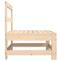 Miniatyrbilde 5 av 8: vidaXL Utendørs midtsofaer 2 stk heltre furu