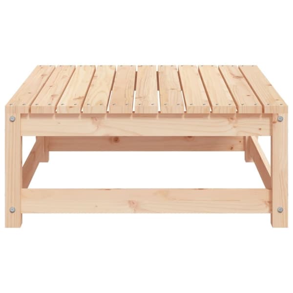 vidaXL haveskammel 70x70x30 cm massivt fyrretræ