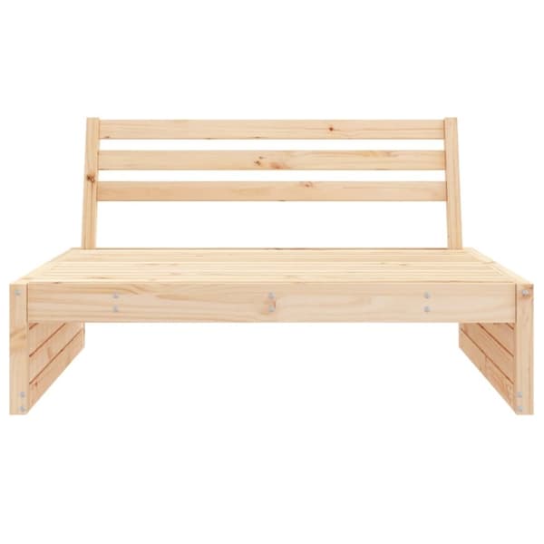 vidaXL Mittensoffa 120x80 cm massiv furu