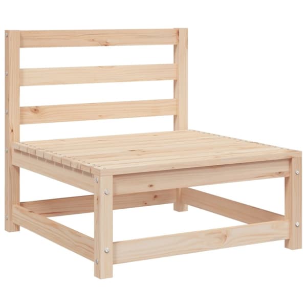 vidaXL sofamoduler 2 stk. 70x70x67 cm uden armlæn massivt fyr