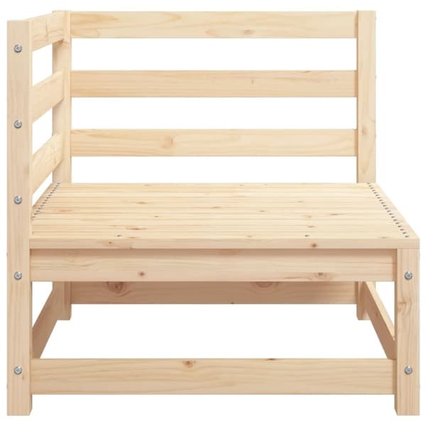 vidaXL Hagesofa for hjørne 70x70x67 cm heltre douglasgran