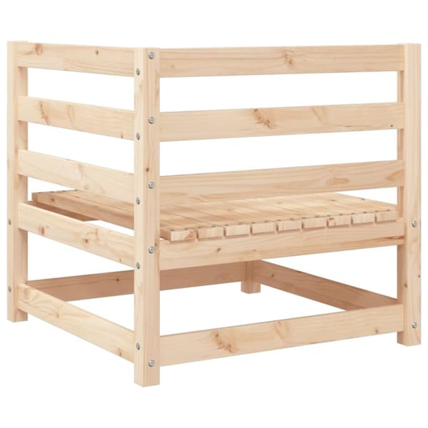 vidaXL Hagesofa for hjørne 70x70x67 cm heltre douglasgran