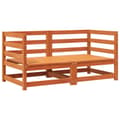 Miniatyrbilde 3 av 11: vidaXL Hagesofaer for hjørne 2 stk voksbrun 70x70x67 cm heltre furu