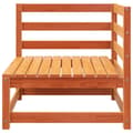 Miniatyrbilde 6 av 11: vidaXL Hagesofaer for hjørne 2 stk voksbrun 70x70x67 cm heltre furu