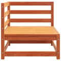 Miniatyrbilde 7 av 11: vidaXL Hagesofaer for hjørne 2 stk voksbrun 70x70x67 cm heltre furu