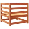 Miniatyrbilde 8 av 11: vidaXL Hagesofaer for hjørne 2 stk voksbrun 70x70x67 cm heltre furu