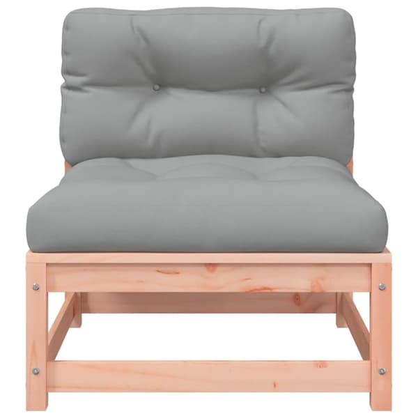 vidaXL sofa med hynder og fodskammel uden armlæn