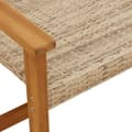 Pikkukuva 8 / 11: vidaXL 5-osainen Puutarhakalustesarja beige polyrottinki ja akasiapuu