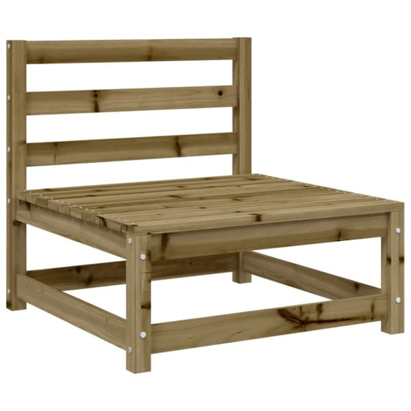 vidaXL Hagesofaer uten armlener 2 stk 70x70x67 cm impregnert furu