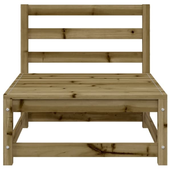 vidaXL Hagesofaer uten armlener 2 stk 70x70x67 cm impregnert furu