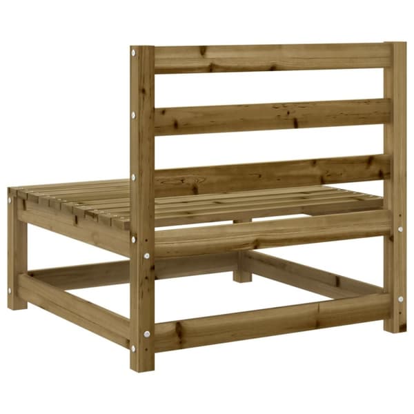 vidaXL Hagesofaer uten armlener 2 stk 70x70x67 cm impregnert furu