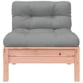 Miniatyrbilde 6 av 10: vidaXL Hagesofaer uten armlener med puter 2 stk heltre douglasgran