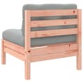 Miniatyrbilde 8 av 10: vidaXL Hagesofaer uten armlener med puter 2 stk heltre douglasgran
