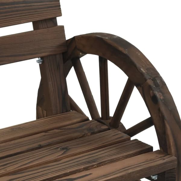 vidaXL Hagestol 58x58x78,5 cm heltre gran