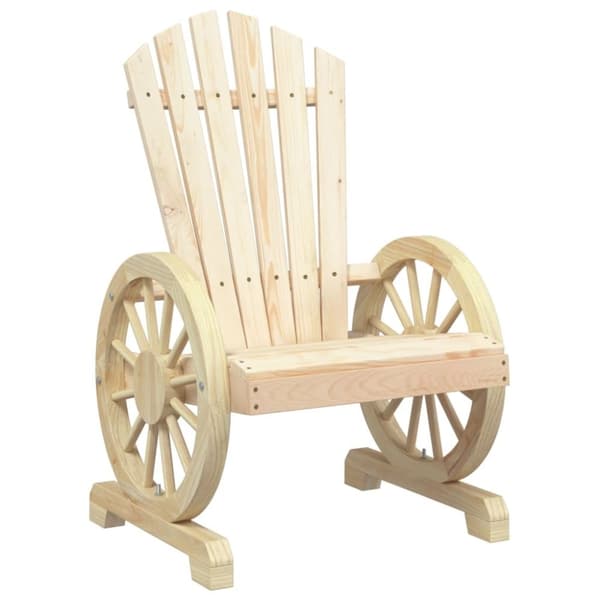 vidaXL Adirondack-havestole 2 stk. massivt grantræ