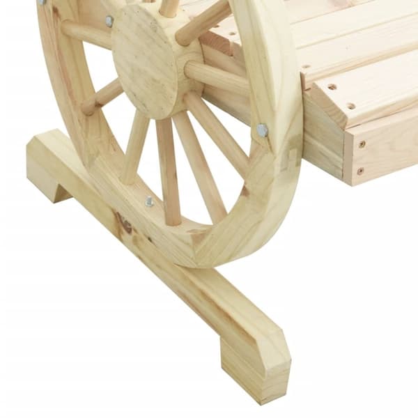 vidaXL Adirondack-havestole 2 stk. massivt grantræ