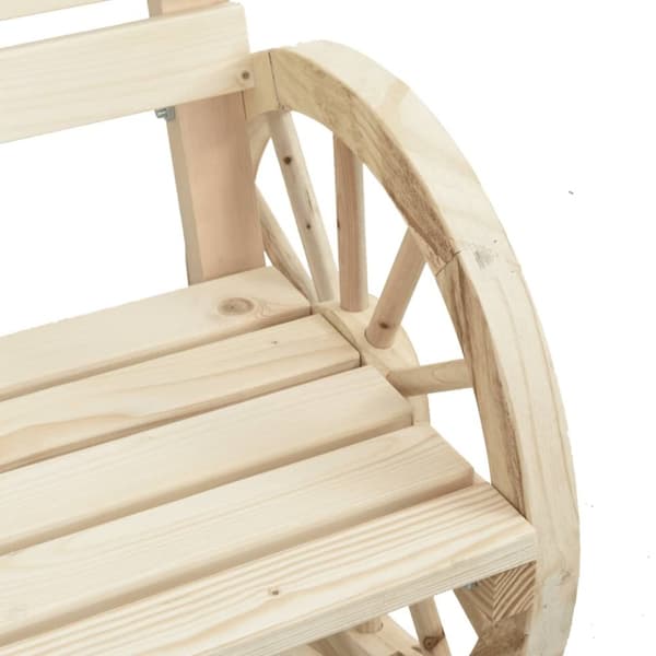 vidaXL Hagestol 58x58x78,5 cm heltre gran