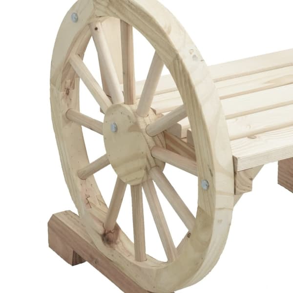 vidaXL Hagestol 58x58x78,5 cm heltre gran