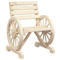 Miniatyrbilde 2 av 9: vidaXL Hagestol 58x58x78,5 cm heltre gran