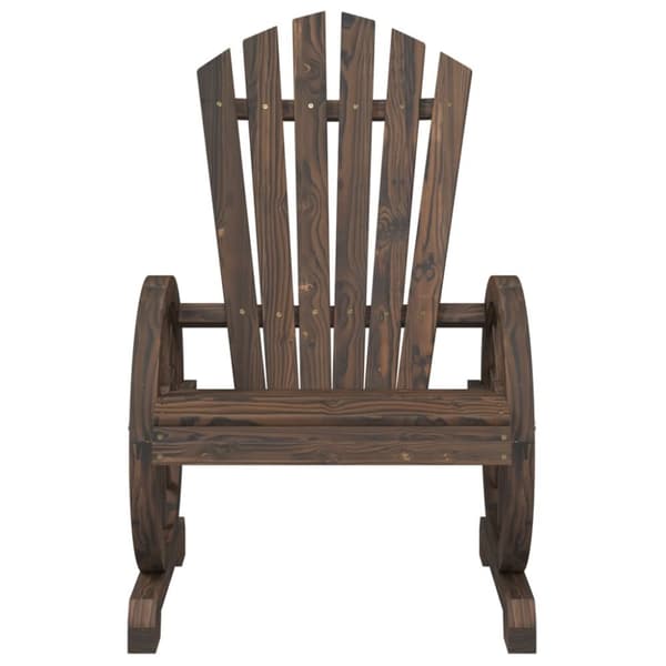 vidaXL Adirondack-havestol massivt grantræ