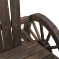Miniatyrbillede 7 af 9: vidaXL Adirondack-havestol massivt grantræ
