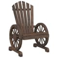 Miniatyrbillede 2 af 9: vidaXL Adirondack-havestol massivt grantræ