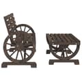 Miniatyrbilde 4 av 8: vidaXL Hagesofagruppe 2 deler heltre gran