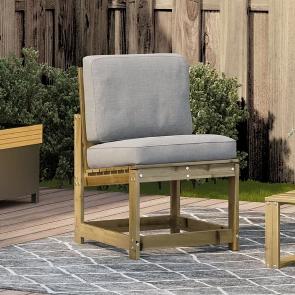 vidaXL Hagestol 50,5x55x77 cm impregnert furu