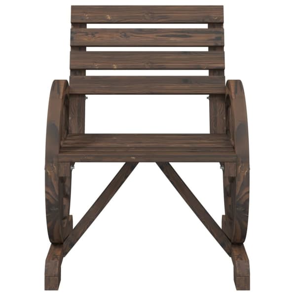 vidaXL havestole 2 stk. 58x58x78,5 cm massivt grantræ