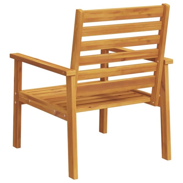 vidaXL Utendørs sofastol 2 stk 66,5x65x81 cm heltre akasie