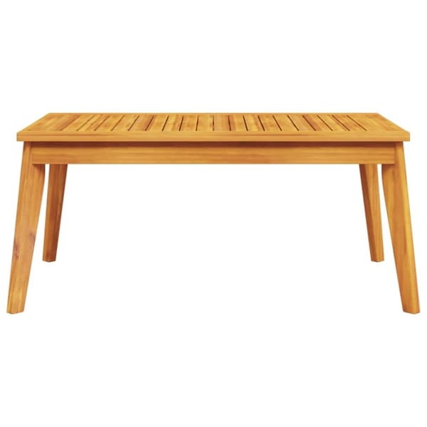 vidaXL Matbord för trädgården 100x55x45 cm massivt akaciaträ
