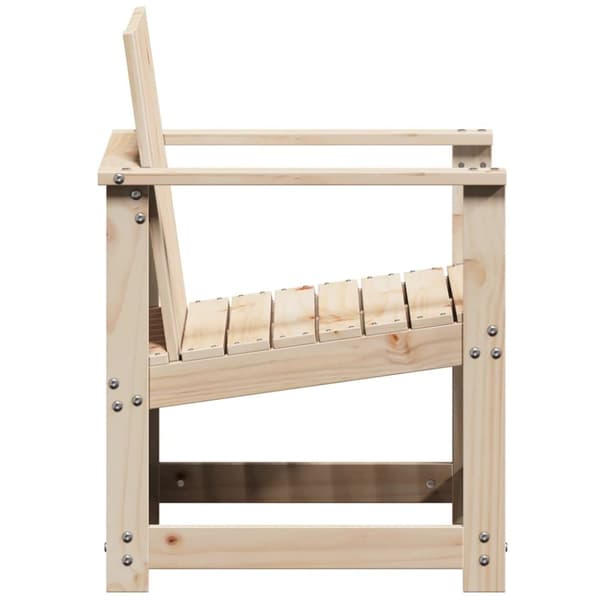 vidaXL havestol 62x56x77 cm massivt fyrretræ
