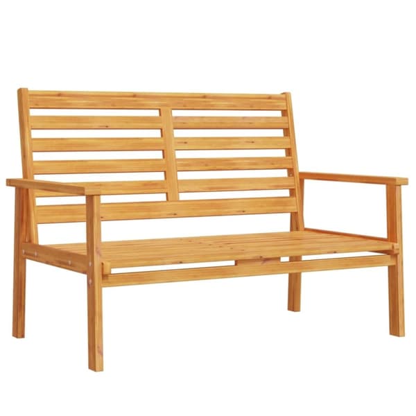 vidaXL Hagebenk 120 cm heltre akasie