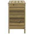 Miniatyrbilde 5 av 10: vidaXL Hagefotskammel 62x31,5x52 cm impregnert furu