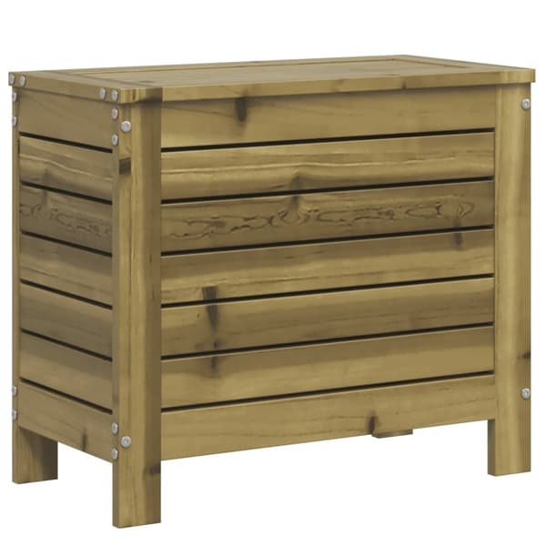 vidaXL Hagefotskammel 62x31,5x52 cm impregnert furu
