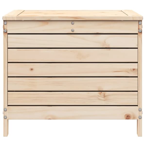 vidaXL Trädgårdspall 62x63,5x53,5 cm massiv furu