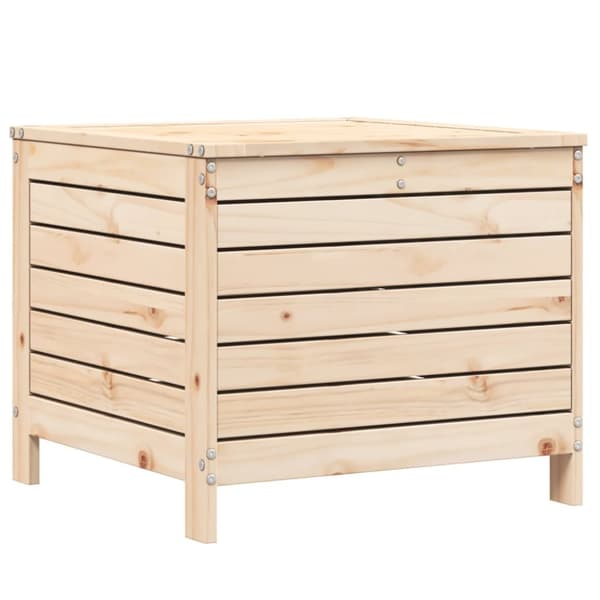 vidaXL Trädgårdspall 62x63,5x53,5 cm massiv furu