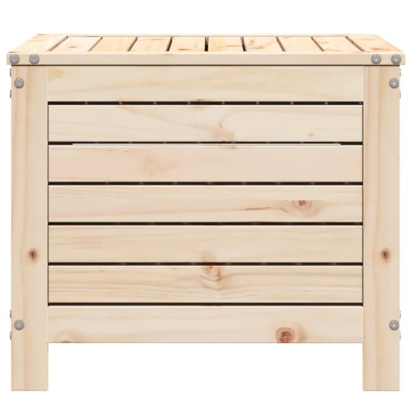 vidaXL haveskammel 62x63,5x53,5 cm massivt fyrretræ