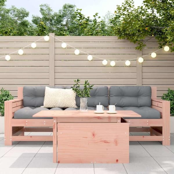 vidaXL Hagebord 100x50x75 cm heltre douglasgran