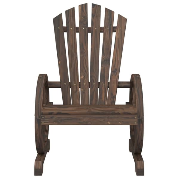 vidaXL Adirondack-havestole 4 stk. massivt grantræ