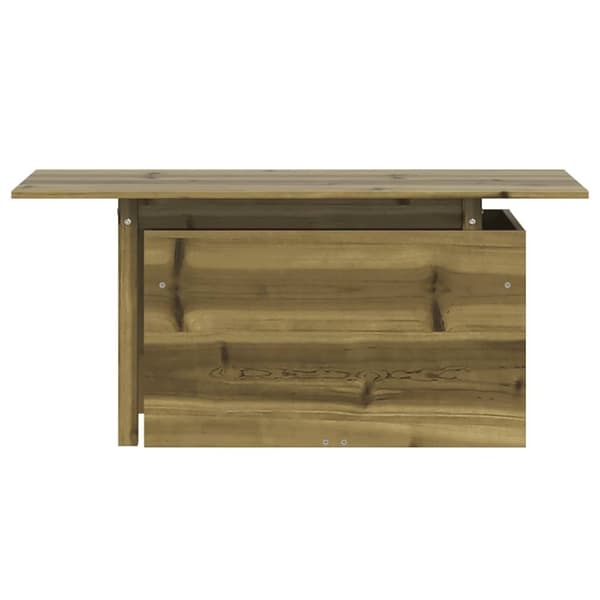 vidaXL havebord 100x50x75 cm imprægneret fyrretræ