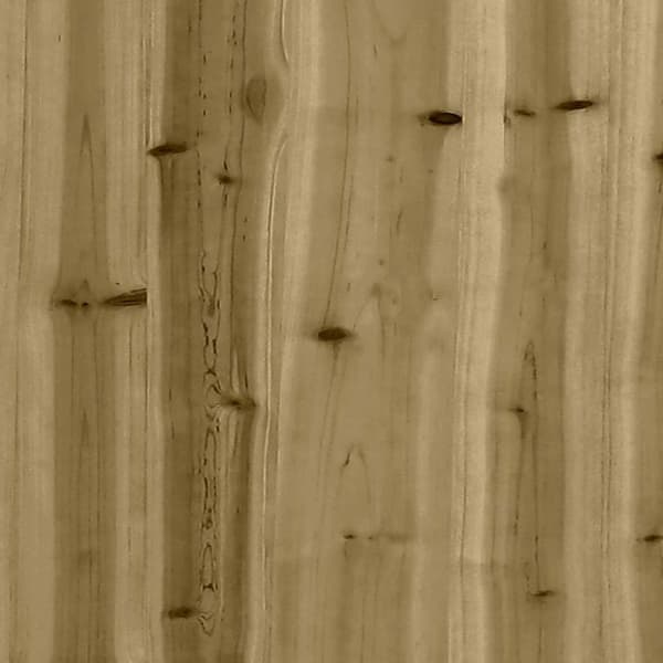 vidaXL Trädgårdsbord 100x50x75 cm impregnerad furu