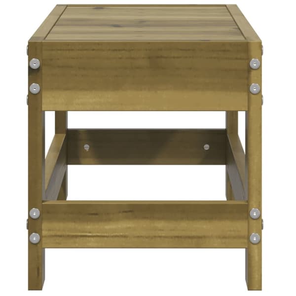 vidaXL haveskammel 62x30x32 cm imprægneret fyrretræ